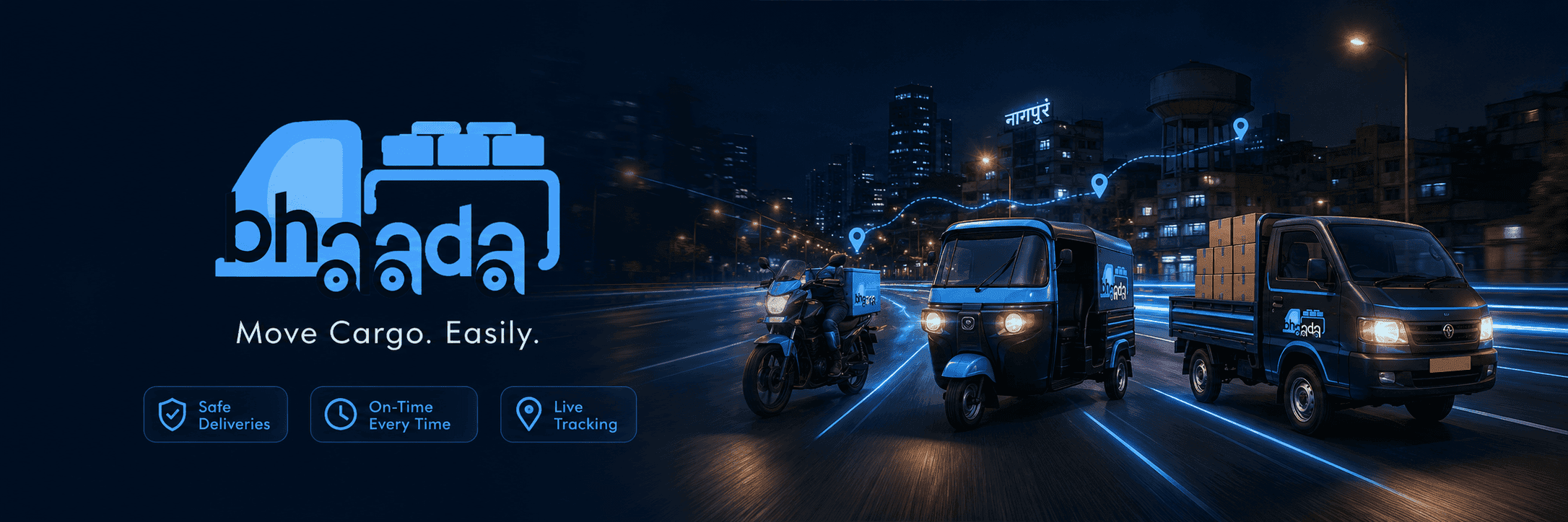 Bhaada — Cargo Logistics Platform